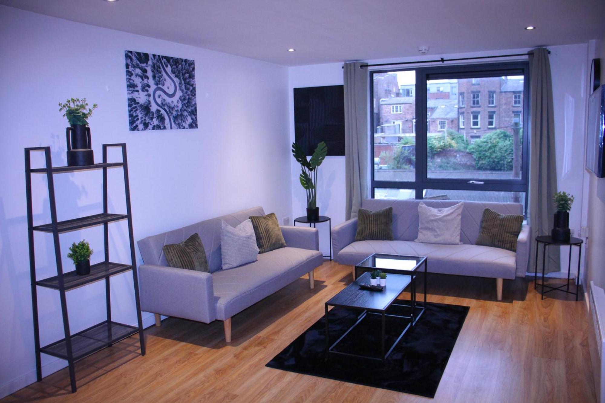 Free Parking City Centre Apartment 2 Bed Room 2 Bathroom Apartment Liverpool Bagian luar foto